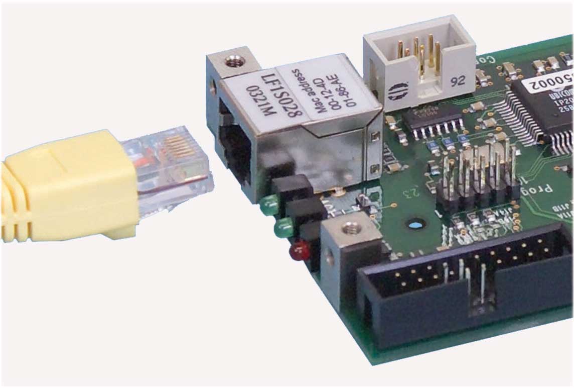 Контроллер управления по Ethernet: встроенный интерфейс
